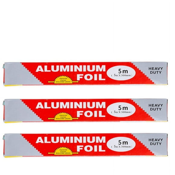 Clearance Sales! Heavy Duty Aluminum Foil Aluminum Foil Foil Aluminum Roll Tin Foil 30cmx5m Silver