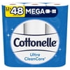 Cottonelle Ultra CleanCare Toilet Paper, 12 Mega Rolls, 340 Sheets per Roll (4,080 Total)
