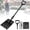 Style 1, variant on Snow Shovel Large Capacity Portable Emergency Snow Shovel with Stainless Steel Handle for Home Garden Camping