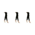 thumbnail image 4 of Xingzhi Effortless Matching Over Knee Tights For Trendy Look Compression Support Thigh High Womens Socks black S 3Set, 4 of 6
