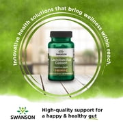 Swanson Lactobacillus Gasseri Probiotic, Digestive Health & Metabolism Support, 3 Billion CFU, 60 Veggie Capsules