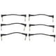 thumbnail image 1 of 6 x Electric Guitar Cables 6 inch 1/4 Right Angle Effect Patch Black, 1 of 5