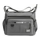thumbnail image 1 of Bolso bandolera para hombre, impermeable, moderno y ligero, ideal para ir de compras por la calle, regalo de cumpleaños. Gris, 1 of 10