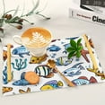 thumbnail image 6 of ALAZA Bathroom Tray Sea Fishes in Ocean Vanity Countertop Trays Acrylic Sink Organizer, 6 of 7
