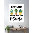 thumbnail image 2 of Captain Shirt, Garden Shirt For Mens Women, Gardening Gift For Captain Gardener Poster Wall Art, Modern Wall Decor For Living Room Bedroom, 16x24 UNFRAMED, 2 of 3