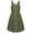 Army Green, variant on Arshiner Girls Sundress Button Design Summer Casual Dresses Sleeveless Dresses