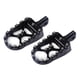 thumbnail image 2 of Reposapiés del conductor delantero reacondicionados de la motocicleta clavijas de piezaza para XL883, xl83c, XL883R,XL1200C, XL1200R, XL1200L Negro DYNWAVEMX Pedales de motocicleta, 2 of 8