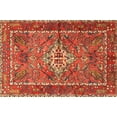 thumbnail image 1 of Ahgly Company Indoor Rectangle Traditional Red Persian Area Rugs, 6' x 9', 1 of 6