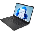 thumbnail image 2 of HP 17 Premium Business Laptop Computer 17.3" FHD IPS Anti-glare Display 12th Generation Intel 10-Core i7-1255U Processor 64GB DDR4 2TB SSD Intel Iris Xe Graphics USB-C HDMI Win11 Black, 2 of 5