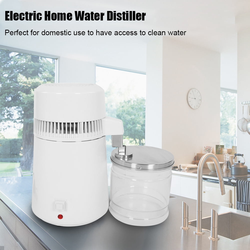 LYUMO Electric Home Water Distiller Medical Lab Stainless Steel