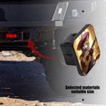 thumbnail image 5 of Hitch Cover Fits For 2-Inch Hitch,Cat Wearing Sombrero Playing Guitarrubber Trailer Hitch Cover Tube Plug Insert,Car Exterior Accessories, Receiver Tube Hitch Plug, 5 of 6