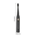thumbnail image 3 of ZFYXGS Travel Electric Toothbrush for Adults with Case, 8 Brush Heads and 5 Modes, Black, 3 of 6