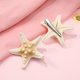 thumbnail image 2 of 2 pinzas para el cabello hechas a mano con forma de estrella de mar de cinco puntas, estilo playero. Accesorios para el cabello para mujeres y niñas., 2 of 7