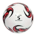 thumbnail image 1 of pitrice Size 5 Football Ball With Cool Patterns Soft And Scratch-Resistant PVC Leather Footballs Size 5 white, 1 of 5