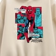 thumbnail image 2 of Spider-Man - Villian Comic Book Panels Oversized Fleece Hoodie Sweatshirt, 2 of 4