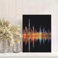 thumbnail image 2 of Abstract City Skyline Canvas Print, Wall Decor for Living Room Bedroom Office Dining Room Hallway, 2 of 8