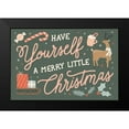 thumbnail image 2 of Marshall, Laura 14x11 Black Modern Framed Museum Art Print Titled - Reindeer Holiday I, 2 of 5