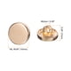 thumbnail image 2 of Uxcell 10 piezas 16L Botones de costura de metal redondos planos de 10 mm, botón de aleación de repuesto para traje de hombres y mujeres, abrigo, camisa, tono dorado, 2 of 7
