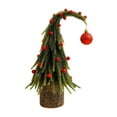 thumbnail image 1 of Neuvojs Mini Christmas Tree Crooked Neck Christmas Tree Ornaments Elbow Christmas Tree Potted Desktop Decoration Christmas Ornaments Christmas Decorations Desk Tabletop Christmas Tree, 1 of 2
