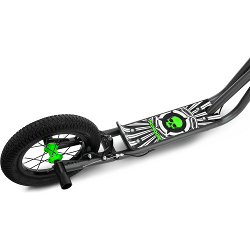 Mongoose 12" Kid's Stunt Scooter Child BMX Freestyle Air Tire Scooter