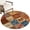 BurntOrange, Beige, variant on Hallway Runner Rug 2'x6', Vintage Fall Checked Kitchen Runner Rugs Non-Slip Carpet Mats, Thanksgiving Pumpkins Buffalo Plaid Bedside Rugs Runners Washable Floor Carpet for Bathroom Laundry Room