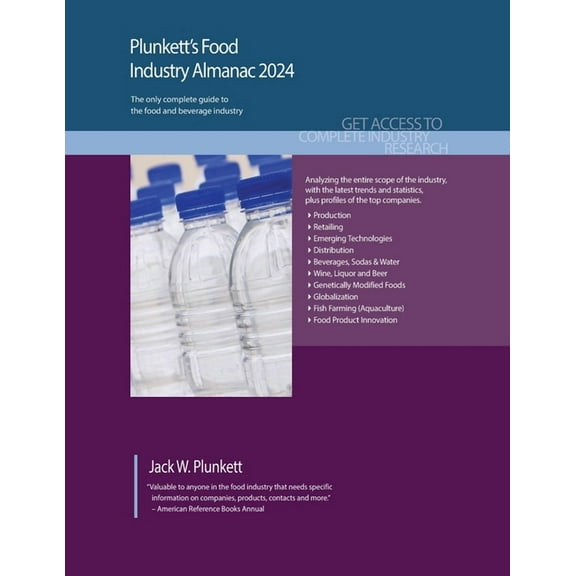 Plunkett's Food Industry Almanac 2024: Food Industry Market Research, Statistics, Trends and Leading Companies, (Paperback)