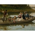 thumbnail image 3 of Adrien Moreau 24x19 Black Modern Framed Museum Art Print Titled - Return from Market, 3 of 5