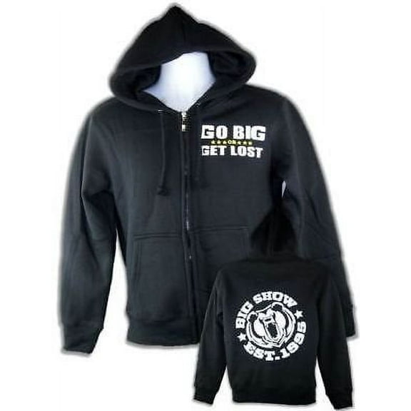 Big Show Go Big or Get Lost Zipper Hoody 3XL