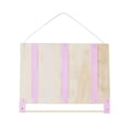 thumbnail image 2 of Organizador colgante de horquillas para el cabello, soporte para lazos, cintas, diademas, clips, colgador Rosa, 2 of 9