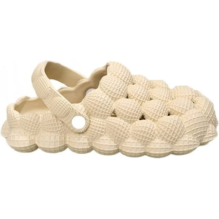 

ISUJFHES Massage Bubble Slides Slippers for Women Men With Heel Funny Light Comfort Thick Sole Super Soft Funny Non-slip Spa Slipper Beach Pool Quick Dry Slide Sandals For Indoor Outdoor