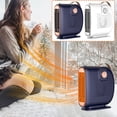 thumbnail image 1 of Xihbxyly Calefactor Portátil, Compacto, para Uso Vertical y Horizontal, Tecnología de Calefacción Eficiente, Ideal para Escritorio o Mesita de Noche, Calidez En Invierno, 220 V, 500 W de Potencia, Ta, 1 of 7