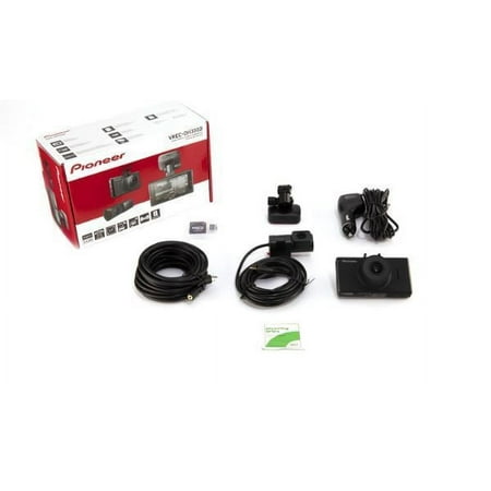 Pioneer VREC-DH300D 2-Channel Dual Recording 1440p WQHD (Wide Quad HD) Dash Camera System