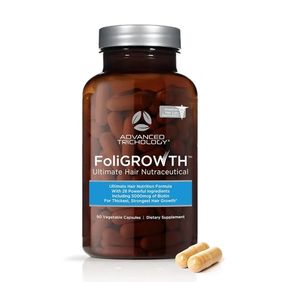Advanced Trichology FoliGrowth Suplemento de Bienestar Capilar 90 Cápsulas