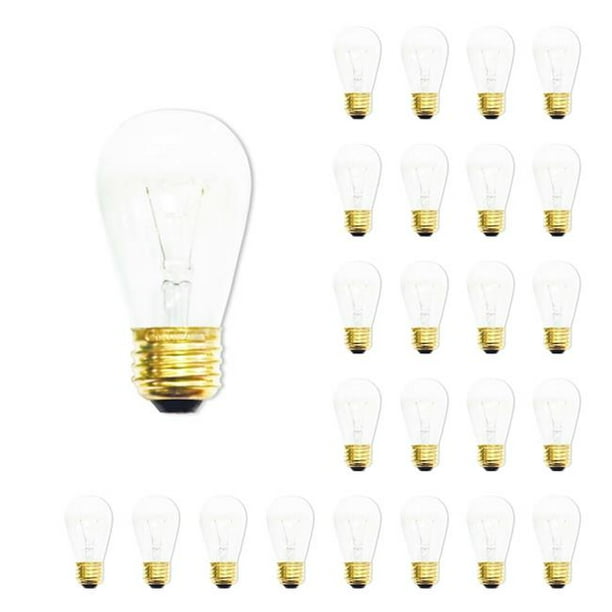 11 watt incandescent on sale light bulbs