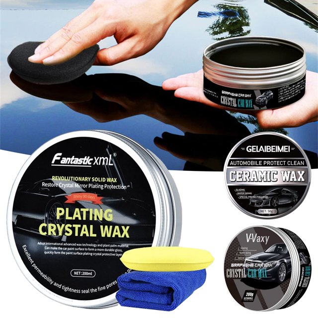 Titanium Ceramic Wax Titanium Ceramic Wax Car Scratch Repair Wax Auto Car Scratch Repair Remover Wax Paste Polish Vehicle Paint
