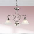 thumbnail image 6 of Livex Lighting Coronado Chandelier in Brushed Nickel, 6 of 13