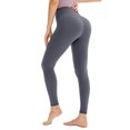 thumbnail image 1 of Women Fleece Legging Pocket Quick Dry High Waisted Sport Running, 1 of 8