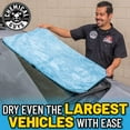 thumbnail image 5 of Chemical Guys MIC1996 Woolly Mammoth Microfiber Dryer Towel (36" x 25") Cars,Trucks, SUVs, RVs, Home, Pets, Messes, Blue, 5 of 13