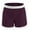 Maroon, variant on Women's Athleisure Shorts