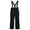 Black, variant on Teens Boys Girls Winter Ski Pants Kids Padded Thermal Overalls Water-proof Warm School Snow Trousers Straps