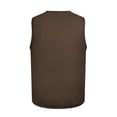 thumbnail image 2 of TOPTIE Adult Volunteer Work Vest Event Supermarket Apron Vests - Coffee, 2 of 8