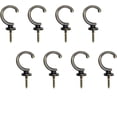 thumbnail image 1 of Juego de 8 ganchos de rosca de aleación de zinc antiguo para colgar cortinas, tazas o joyas, bronce antiguo TUNC Sencillez, 1 of 5