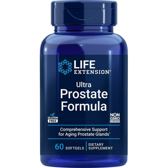 Life Extension®, Ultra Prostate Formula, men’s health, prostate health, urination, 320 mg saw palmetto, 60 softgels