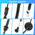 thumbnail image 4 of Unique Bargains No.25800701 Cable de Cambio de Marcha Automático para Chevrolet Colorado 2004-2008 para GMC Canyon 2004-2008 Pickup Conjunto de Palanca de Selector A/T No.15867641/15124555, 4 of 7