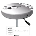 thumbnail image 4 of Honeii Bluey Pattern Bar Stool Covers-Round Stools Seat Covers, Washable Stool Cushion Slipcover Elastic Bar Chair Covers-13 inch, 4 of 7