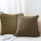 thumbnail image 5 of Juego de 2 fundas de almohada de lino con flecos | Fundas de almohada decorativas bohemias de 45 x 45 cm con borlas para sofá, cama, sala de estar, decoración del hogar, 5 of 6