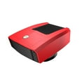 thumbnail image 1 of S SERENABLE Car Heater 12V/24V 180W 360-Degree Rotation Heating Cooling Air Purify Plug into 12v Red, 1 of 8