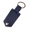thumbnail image 4 of Llavero portátil de cuero sintético con cierre a presión, duradero, multiusos, ideal para manualidades. Azul oscuro, 4 of 9