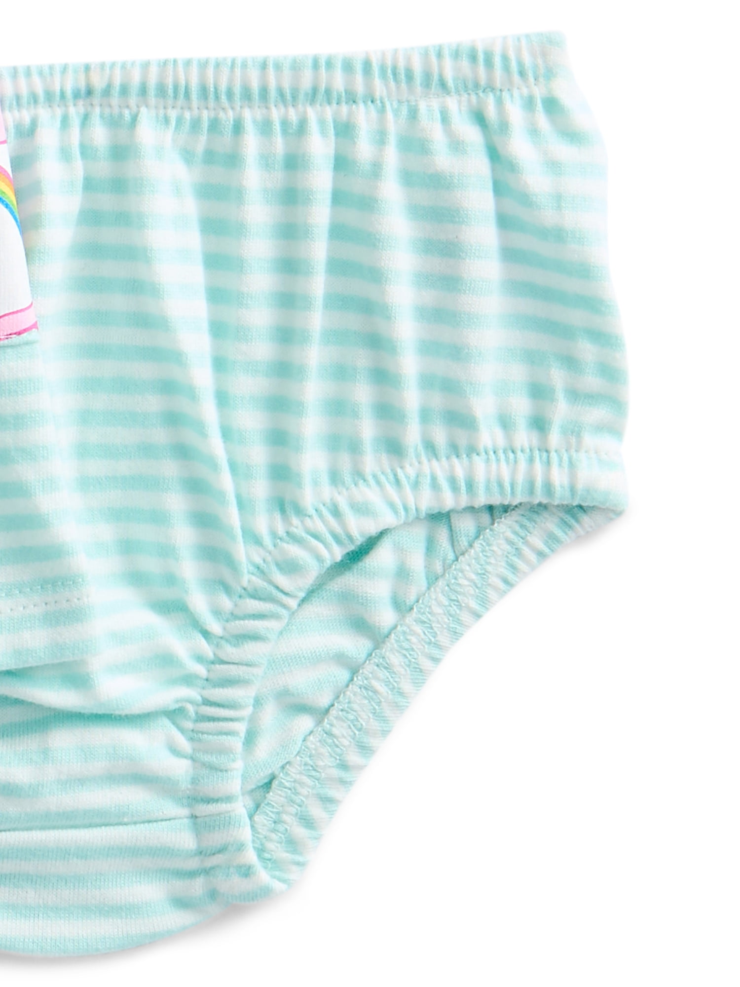 Care Bears Baby Girl Print Dress with Matching Diaper Cover Set, 2-Piece, Sizes 0/3M-6/9M