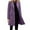 Purple, variant on Womens Business Casual Blazers Winter Wool Blend Trench Coat Long Sleeve Notch Lapel Single Breasted Blazer Jackets